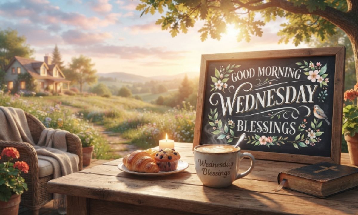 Good Morning Wednesday Blessings