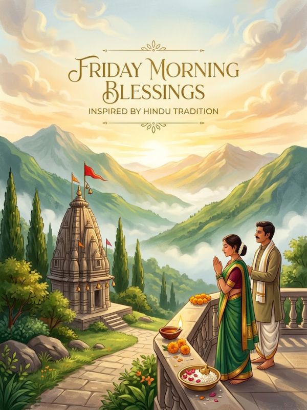 Friday Morning Blessings Inspired by Hindu Tradition