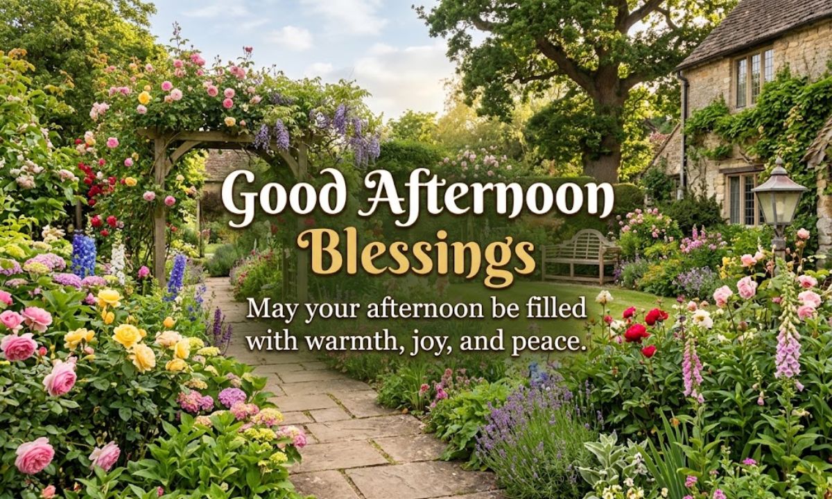 Good Afternoon Blessings