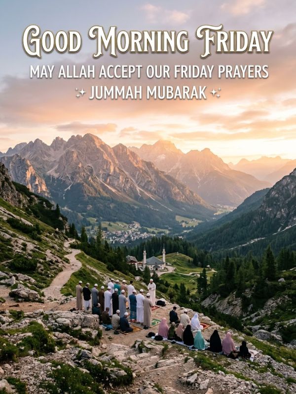 Good Morning Friday Prayers