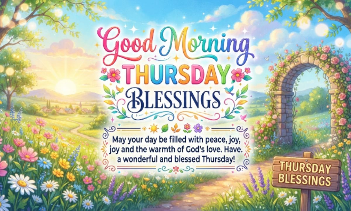 Good Morning Thursday Blessings