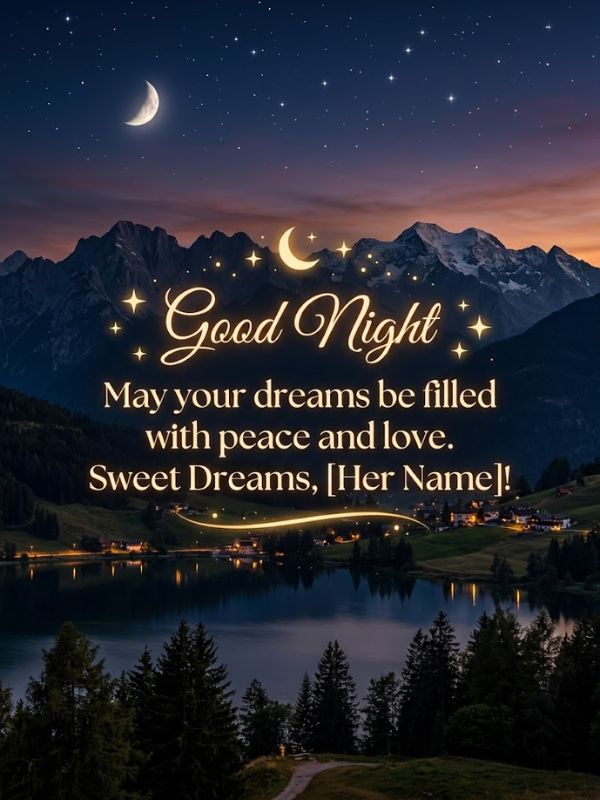 Good Night Message for Her