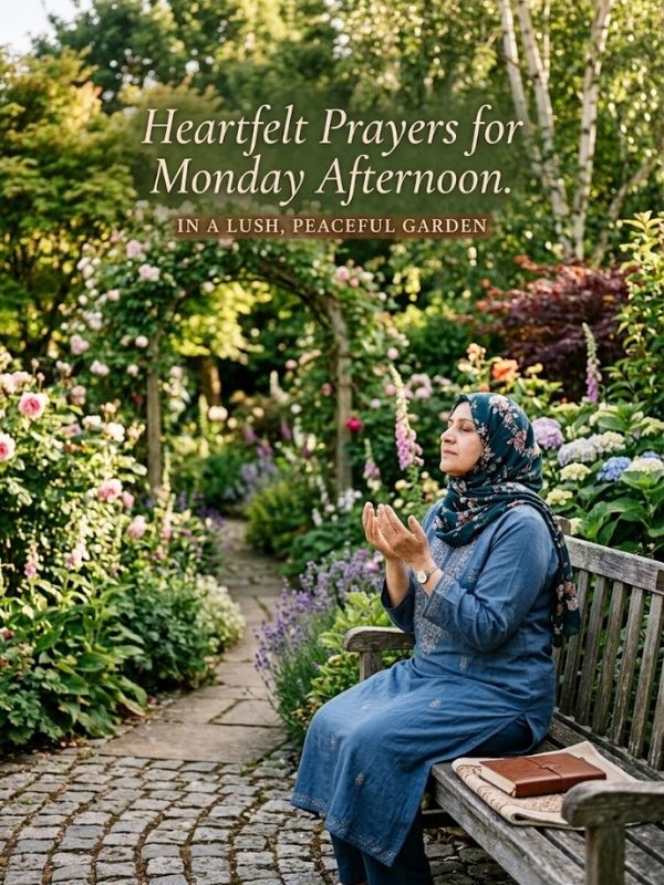Heartfelt Prayers for Monday Afternoon
