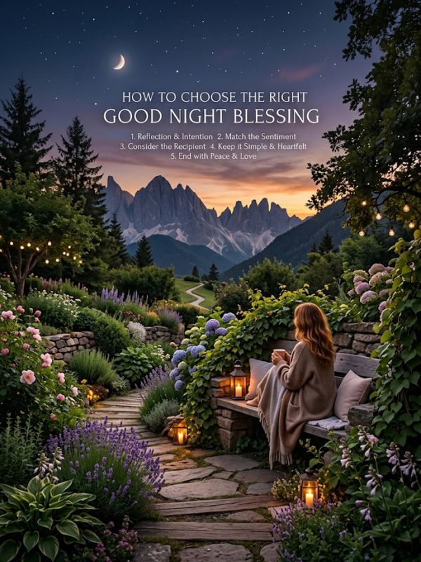 How to Choose the Right Good Night Blessing