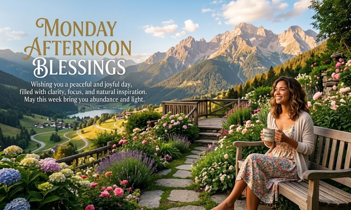 Monday Afternoon Blessings