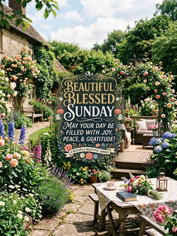 Beautiful Blessed Sunday