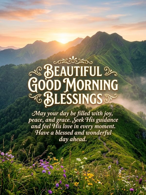 Beautiful Good Morning Blessings