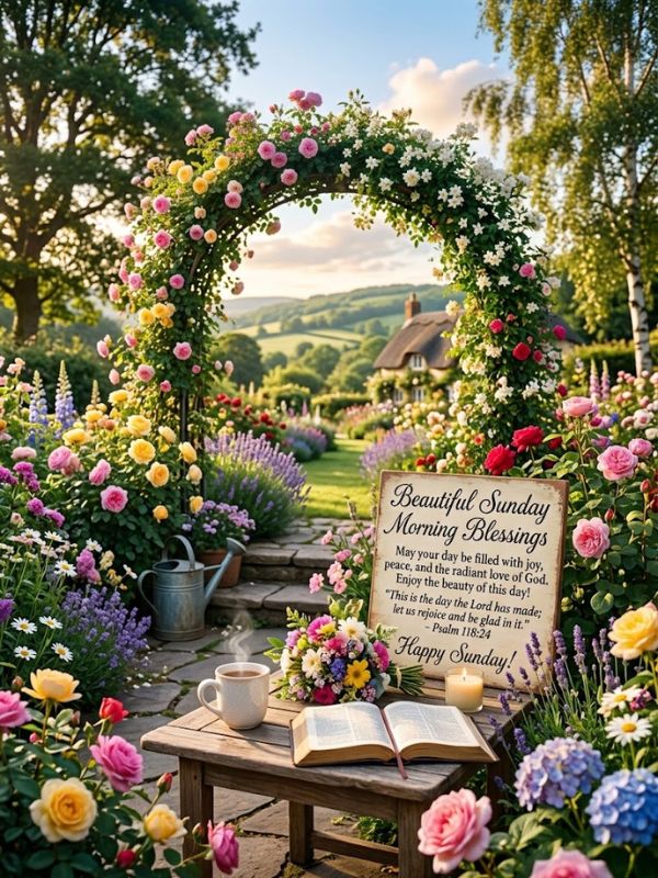 Beautiful Sunday Morning Blessings 