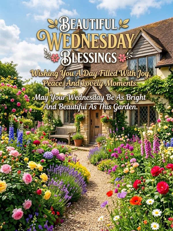 Beautiful Wednesday Blessings Images and Greetings