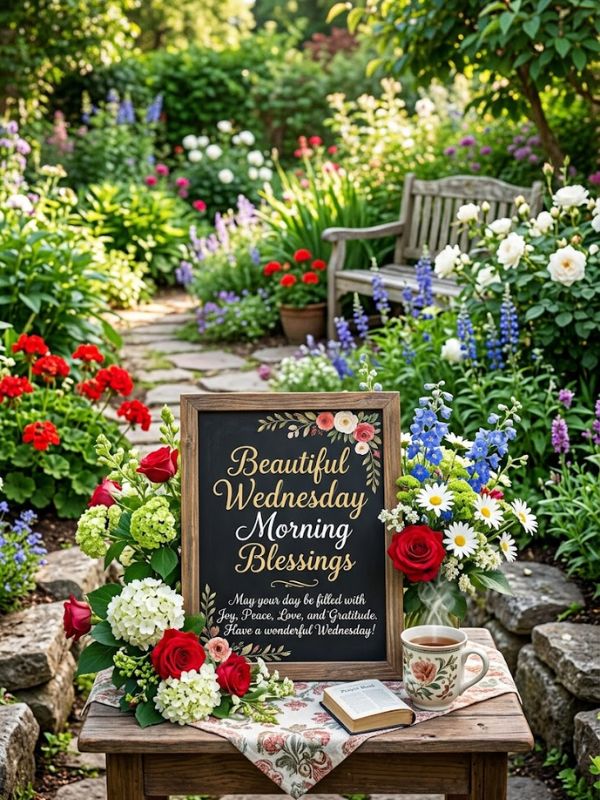 Beautiful Wednesday Morning Blessings