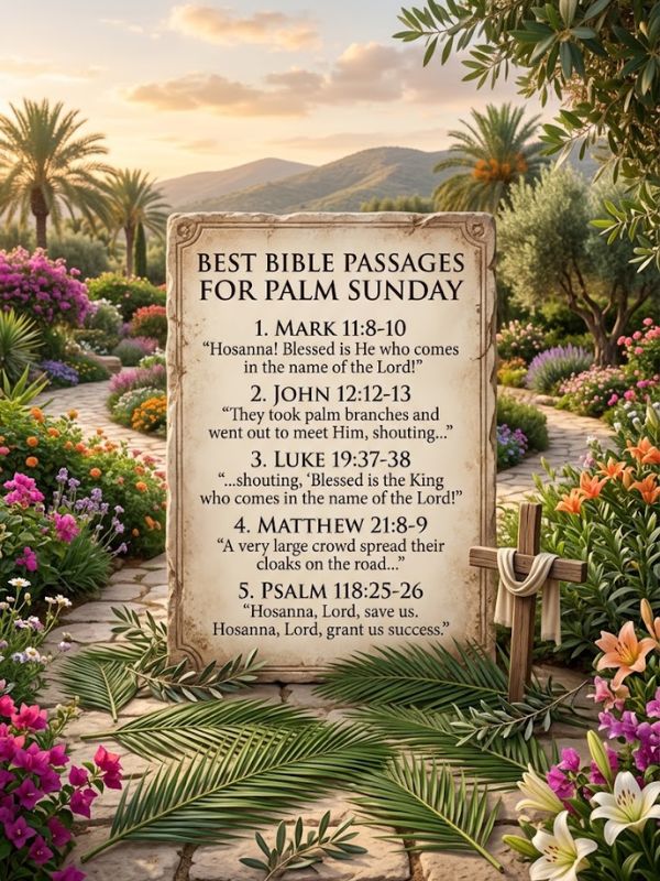 Best Bible Passages For Palm Sunday