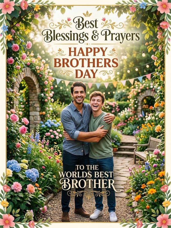 Best Blessings and Prayers for Brothers Day
