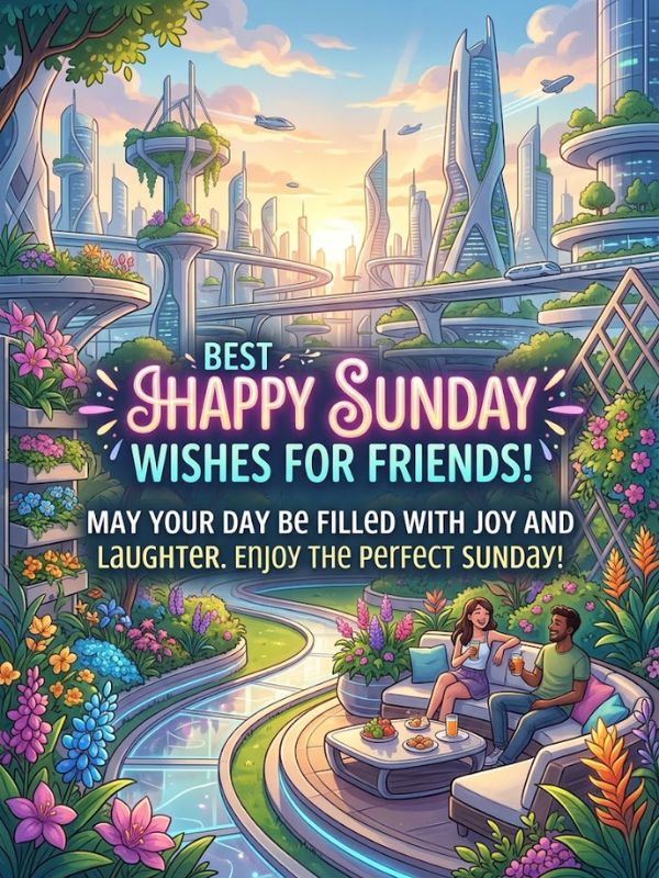 Best Happy Sunday Wishes for Friends 
