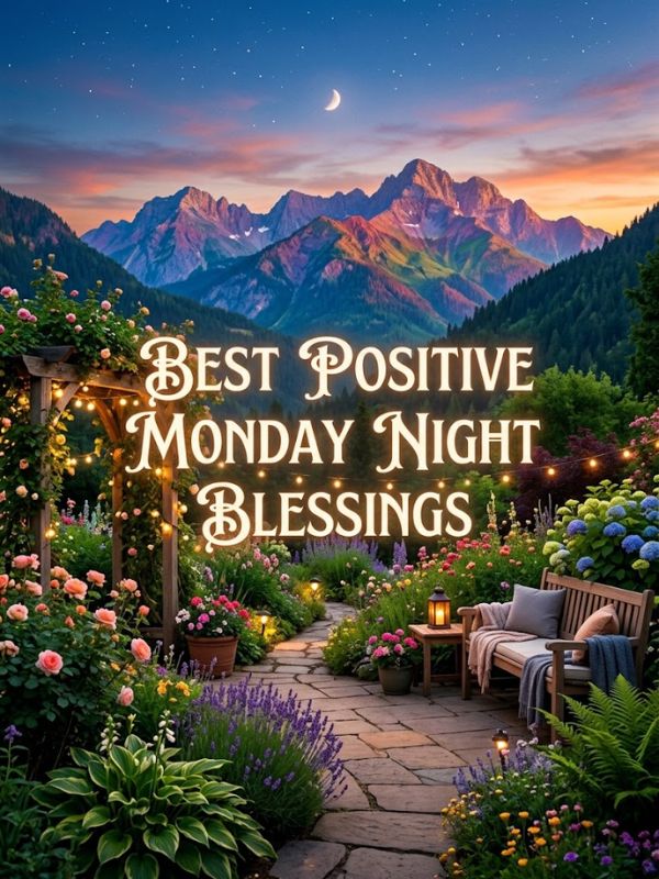 Best Positive Monday Night Blessings