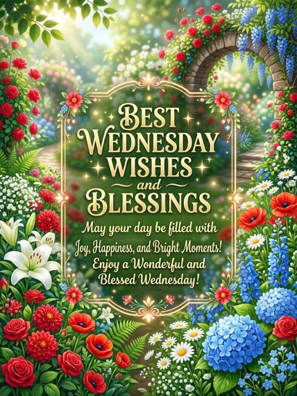 Best Wednesday Wishes and Blessings