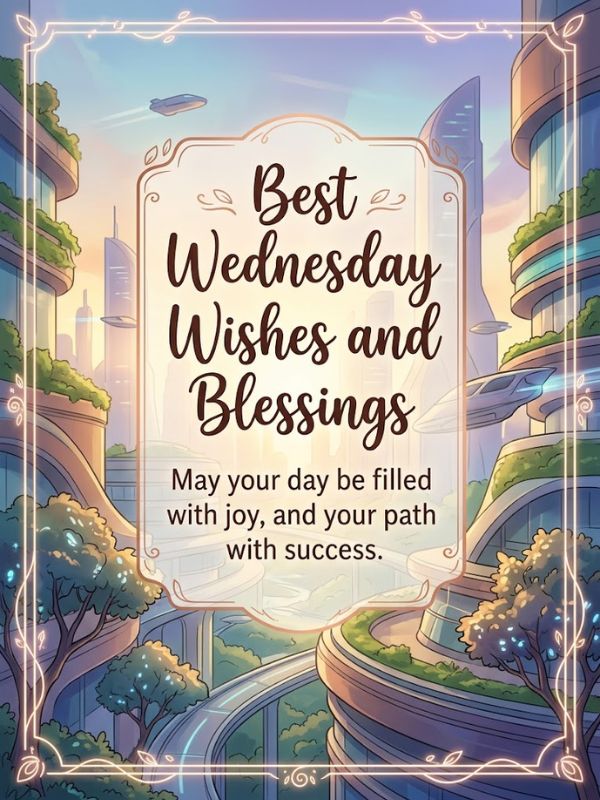 Best Wednesday Wishes and Blessings