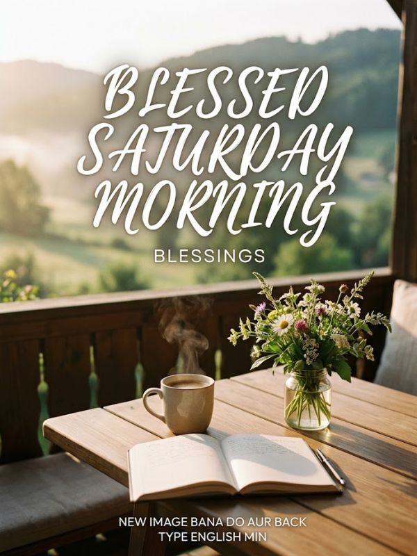 Blessed Saturday Morning Blessings
