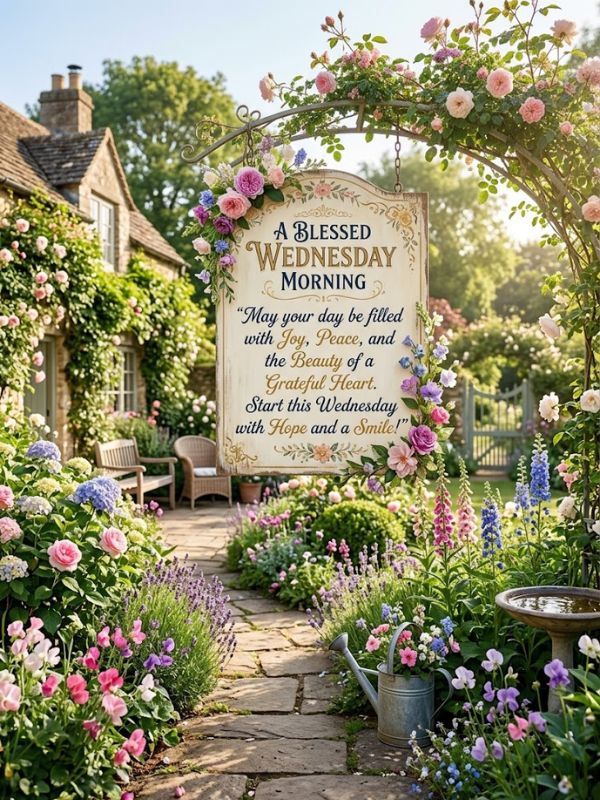 Blessed Wednesday Morning Quotes