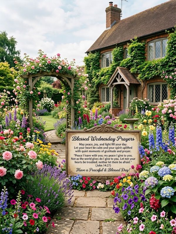 Blessed Wednesday Prayers and Messages for Peace