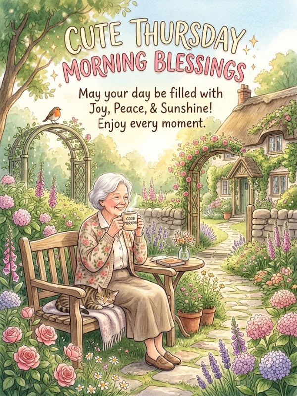 Cute Thursday Morning Blessings