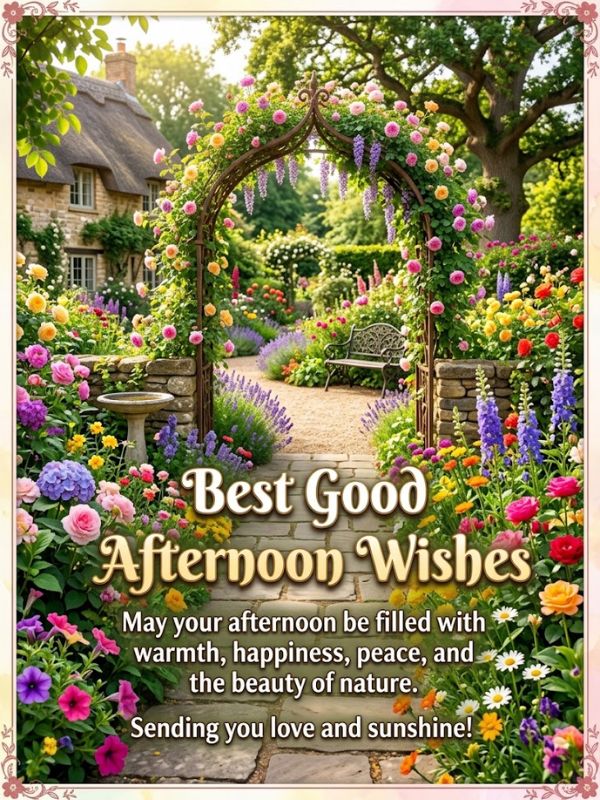 Best Good Afternoon Wishes