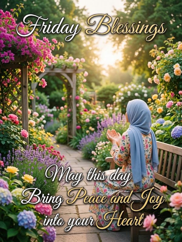 Friday Blessings and Prayers to Bring Peace and Joy