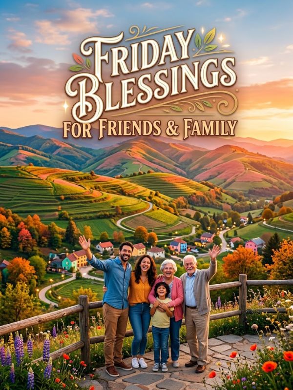 Friday Blessings for Friends and Family