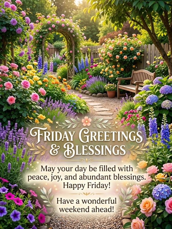 Friday Greetings and Blessings