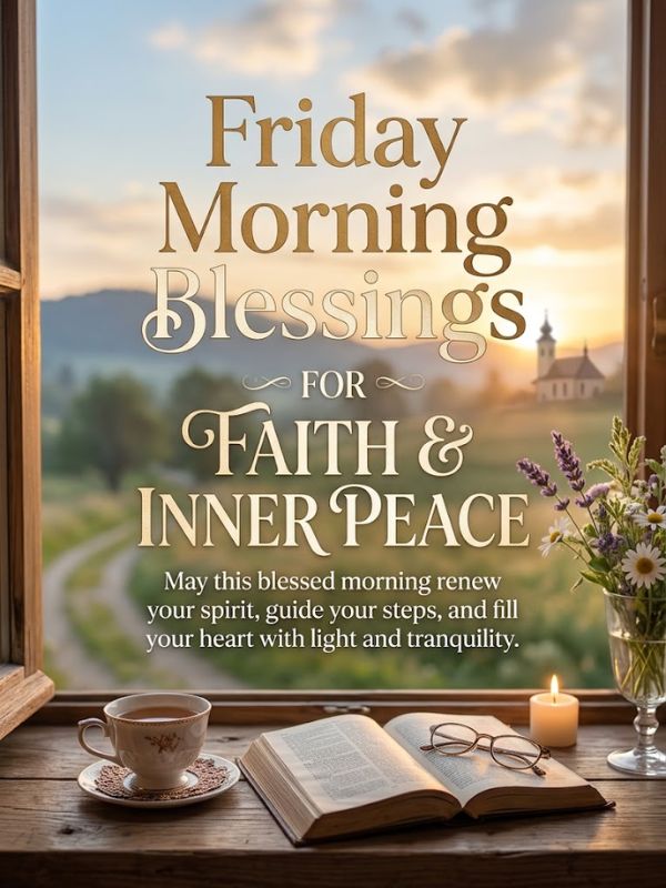 Friday Morning Blessings for Faith and Inner Peace