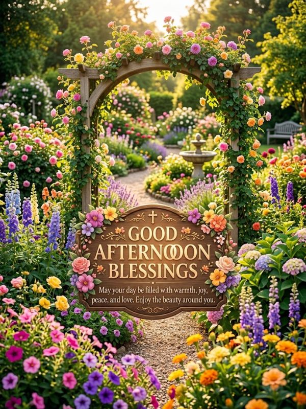 Good Afternoon Blessings