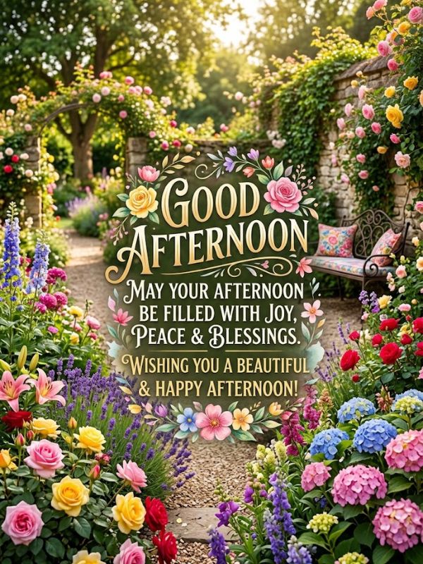Good Afternoon Blessings Images