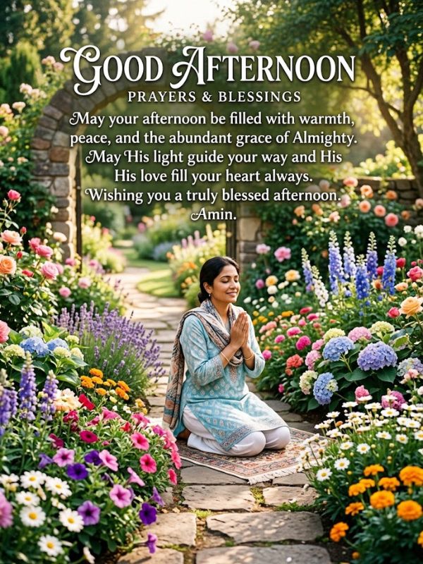Good Afternoon Prayers and Blessings