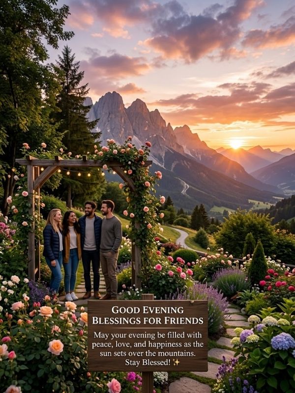Good Evening Blessings for Friends