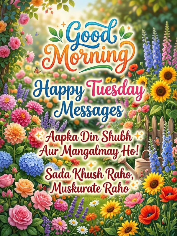 Good Morning Happy Tuesday Messages