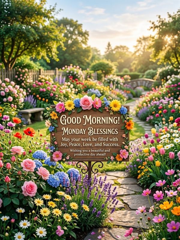 Good Morning Monday Blessings