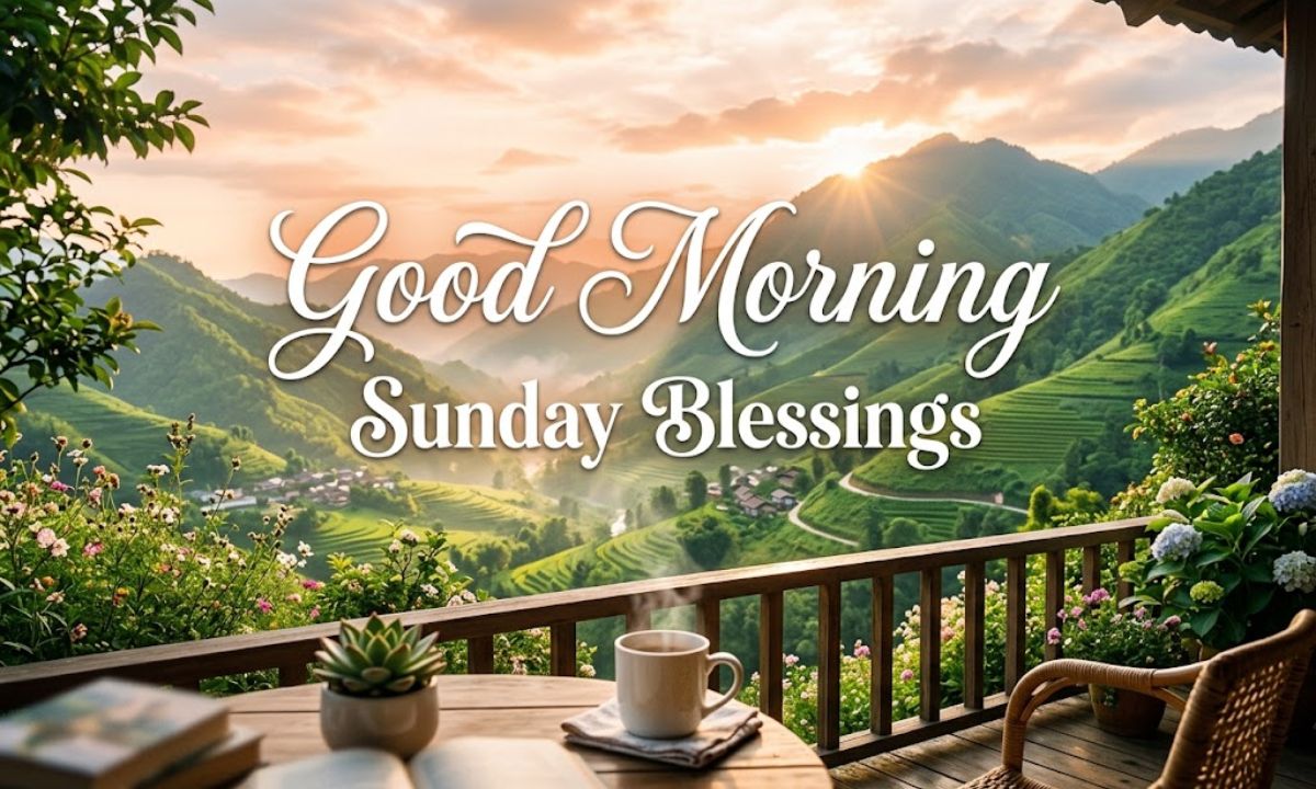 Good Morning Sunday Blessings