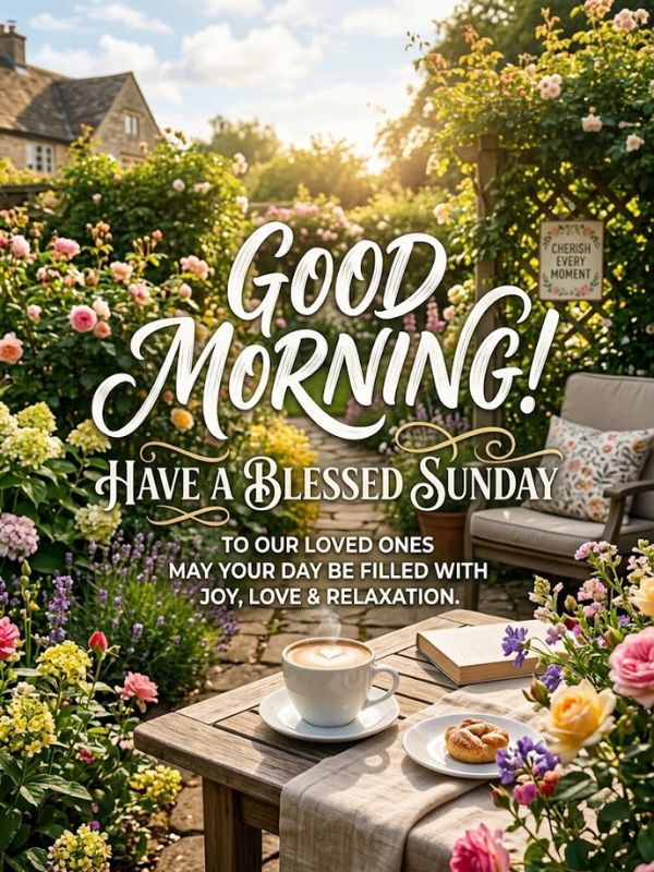 Good Morning Sunday Greetings for Loved Ones