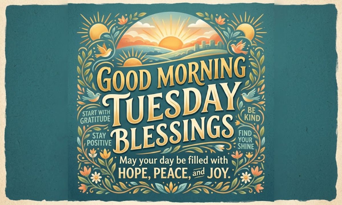 _Good Morning Tuesday Blessings
