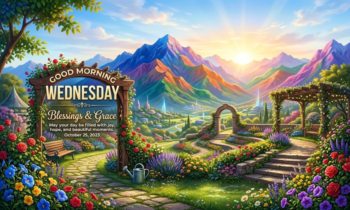 Good Morning Wednesday Blessings