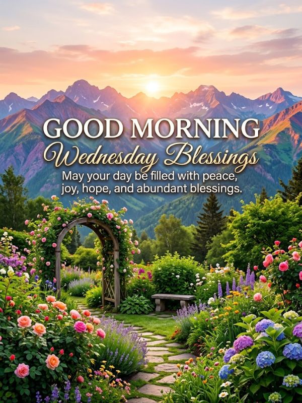 Good Morning Wednesday Blessings 