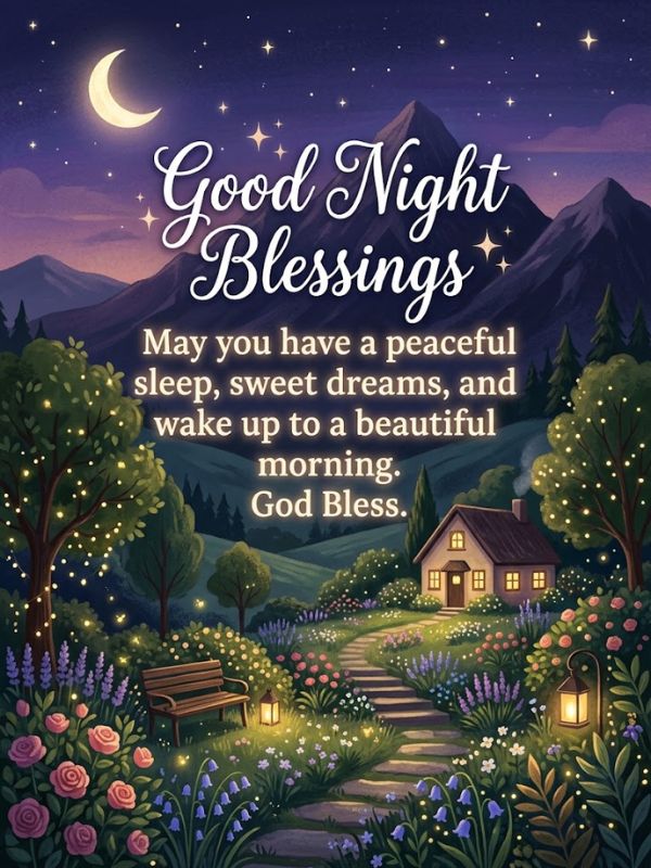 Cute Good Night Blessings