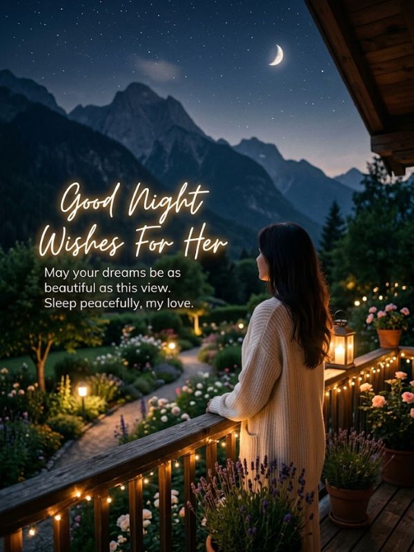 Good Night Wishes For Her