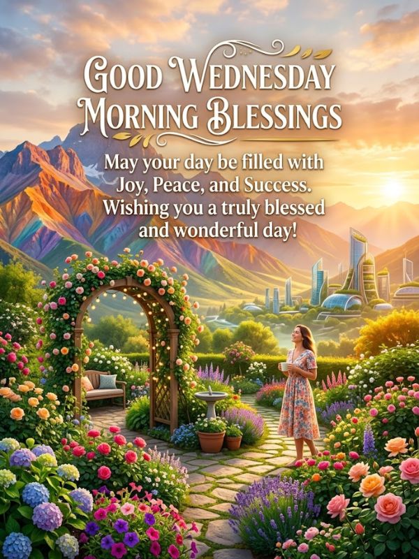 Good Wednesday Morning Blessings 