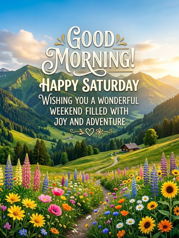 Good morning Saturday Wishes