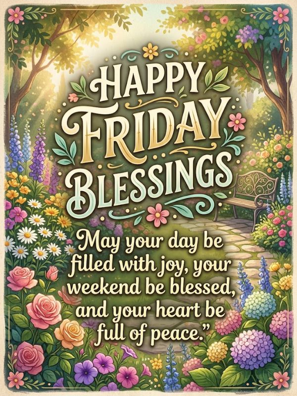 Happy Friday Blessings Quotes