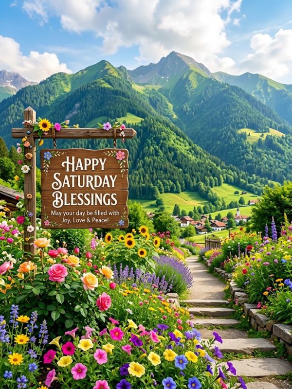 Happy Saturday Blessings 