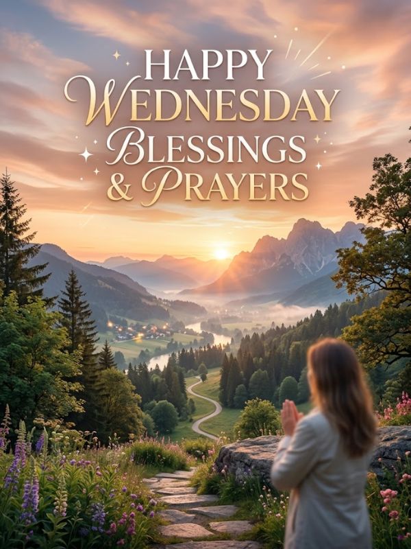 Happy Wednesday Blessings Prayers