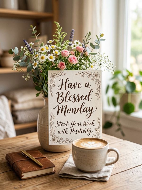 Have a Blessed Monday Start Your Week with Positivity