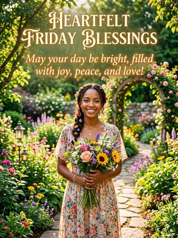 Heartfelt Friday Blessings to Brighten Your Day