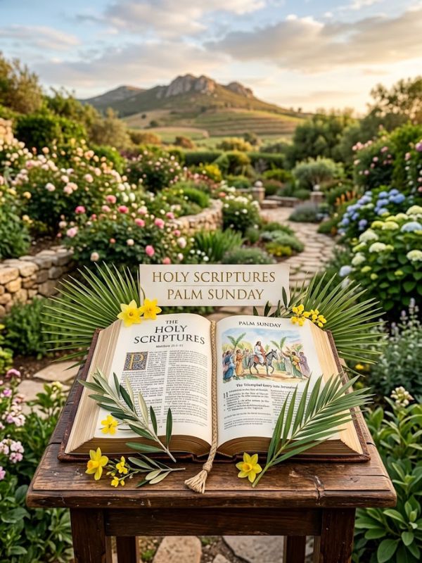 Holy Scriptures On Palm Sunday